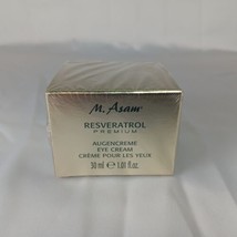 New M. Asam Resveratrol Premium Eye Cream 1.01 Fl Oz Sealed  - £18.12 GBP