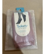 Tucketts Open Toe Flow Style Mauve Pique Socks S/M 6-9.5 - $14.99