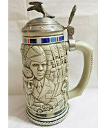 1990 Tribute to the American Armed Forces Beer Stein Mug Avon #208067 - £23.42 GBP