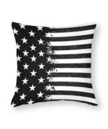 Mondxflaur American flag Pillow Case Covers for Sofas Polyester Decorati... - $15.07 CAD+