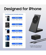 20w Fast Mag-Safe Charger Stand,Stickable Desk Magnetic Wireless Chargin... - $244.82 MXN