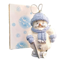 Snow Buddies Grampa Frostbite Tree Ornament Encore 94482 Boxed 2000 3&quot; VTG - £7.48 GBP