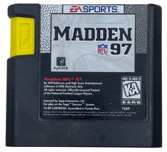 Madden NFL 97 Sega Genesis Game Cartridge EA Sports Classic - £10.54 GBP