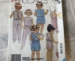 McCall’s easy Serger # 3013 Girls Tops And Pull On Pants Two Lengths Size 4 - $12.80