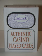 red rock - CASINO * RESORT * SPA - AUTHENTIC CASINO PLAYED CARDS - $10.00
