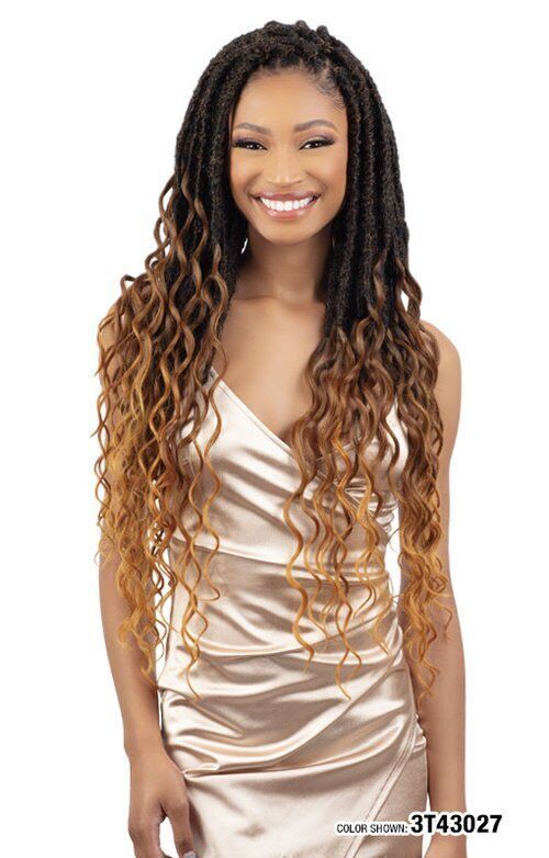 SHAKE-N-GO FREETRESS 3X REBEL MERMAID LOC 24&quot; - $7.99