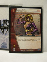 (TC-1398) 2004 Marvel VS System Trading Card #MOR-123: Titania - £1.17 GBP