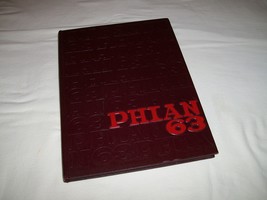 1963 Phian - St. Philip Basilica High School Yearbook - Chicago IL - $39.99