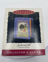 Hallmark Keepsake Christmas Ornament Jack &amp; Jill Mother Goose Book Vinta... - $4.74