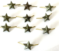 Lot of 10 USSR Army Lieutenant Epaulet Rank Star metal pin Сamouflage 13 mm - €7,95 EUR