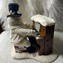 Non Working 2005 Hallmark Jingle Pals Plush Piano Snowman Piano Does Not Work - £18.37 GBP