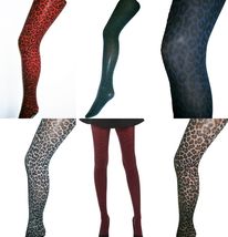 Women's leopard animal print patterned festival tights alternative 7 x c... - $17.55+