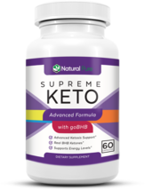 1 Bottle Supreme Keto Pills Advanced Weight Loss BHB Ketones Ultra Boost - $20.30