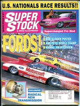 Super Stock &amp; Drag Illustrated 10/1990- Glidden-Ford Issue-NHRA-IHRA-VG - £27.30 GBP