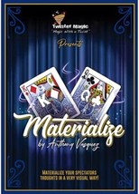 MATERIALIZE (King of Diamond Version) by Anthony Vasquez &amp; Twister Magic - £27.63 GBP