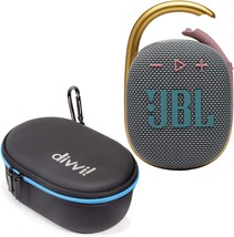 JBL Clip 4 Portable Bluetooth Wireless Speaker Bundle with divvi!, Gray - £61.67 GBP