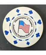 Veteran Poker Chip Christopher Lapka Post 105 Commander Drink Golf Ball ... - $13.55 CAD