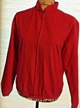 Womens Vintage Nordstrom Town Square Pink Zipper Jacket Size 10 SKU 061-070 - £5.41 GBP