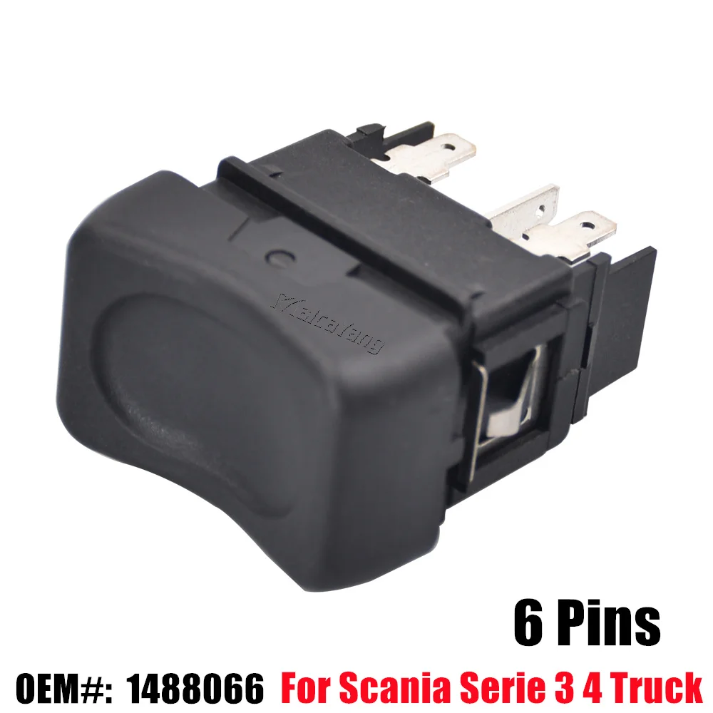 Car Styling 6 Pins Electric Power Window Lifter Control Panel Switch For Scania  - $53.49