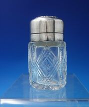 King Edward by Whiting Sterling Silver &amp; Cut Crystal Dresser Jar 3 1/2&quot; ... - $193.12 CAD