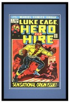 Luke Cage #1 Marvel Framed 12x18 Official Repro Cover Display - £39.56 GBP