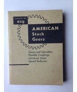 American Stock Gear 1961 Gears &amp; Sprockets Flexible Couplings Universal ... - $21.59 CAD