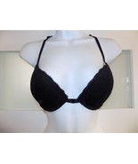 No Brand Black Front Clasp Push Up Bra Size 32B Women&#39;s EUC - $24.70
