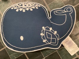 Vintage Levtex Whale Decorative Pillow *NEW/NO TAGS* nn1 - £11.26 GBP