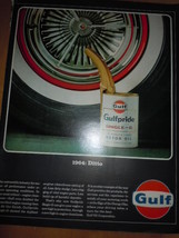 Gulf Single G Motor Oil Print Magazine Ad 1964 - $9.99