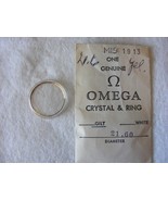 Vintage Omega MIS 1913 Seamaster 21.6 Crystal Yellow Ring NOS - $1,246.03 MXN