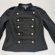 Forever TwentyOne RN#94981 Women's Size Medium Black Front Button Blazer Jacket image 13