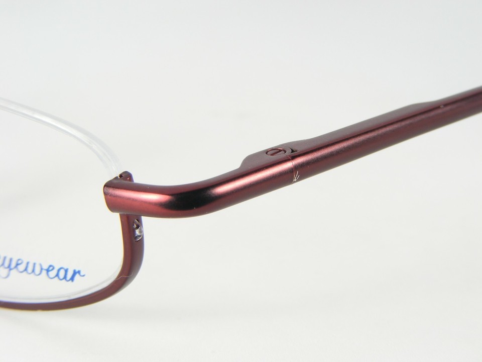 Opdo Eyewear 8126-4 BURGUNDY EYEGLASSES GLASSES METAL FRAME 47-23-148mm "READ" Item image 3