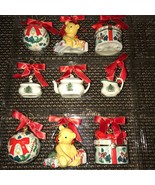 Spode Christmas Tree mini Teapot Sugar Creamer Gift Teddy Bauble Ornamen... - $60.00