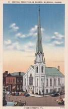 Central Presbyterian Church Chambersburg Pennsylvania PA Postcard Memorial N05 - £2.28 GBP