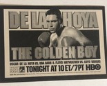 Oscar De La Hoya Print Ad Vintage  The Golden Boy TPA5 - $5.93