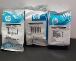 HP-62XL BLACK/62XXL &amp; TRI-COLOR XL 3YQ41A C2P07A New Sealed Ink Cartridg... - £75.19 GBP