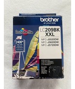 NIB Brother LC209BK XXL Black Ink Cartridge - £11.69 GBP