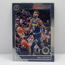 2019-20 Panini Hoops Premium Stock Will Barton Base #48 Denver Nuggets - £1.57 GBP