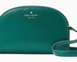 Kate Spade Perry Dark Green Leather Dome Crossbody K8697 NWT Deep Jade $... - $88.10