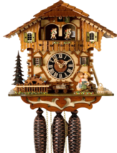 Cuckoo Clock 8-day-movement Chalet-Style 34cm by Hönes - £869.25 GBP