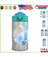 15.5oz BPA-Free Stainless Steel Water Bottle for Kids - Frozen Character... - $35.86 CAD