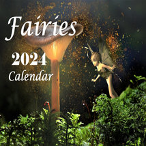 Fairy Calendar 2024 Fairies Calendar Fae Sprite Forest Calendar Fairy Pi... - $27.00