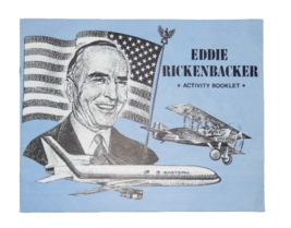 RARE 1994 Eddie Rickenbacker Activity Booklet Collectible US Civil Air Control - £22.85 GBP
