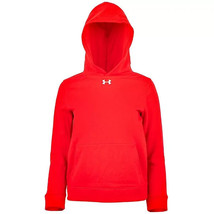 Under Armour Boys Hustle Fleece Hoodie YSmall(6-7)  Bright Red - $32.71