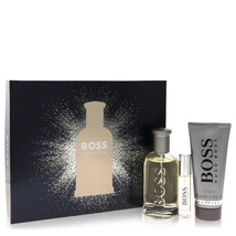 Boss No. 6 Cologne By Hugo Gift Set 3.3 oz Eau De Toilette Spray + 0.3 Mini Edt  - £67.96 GBP
