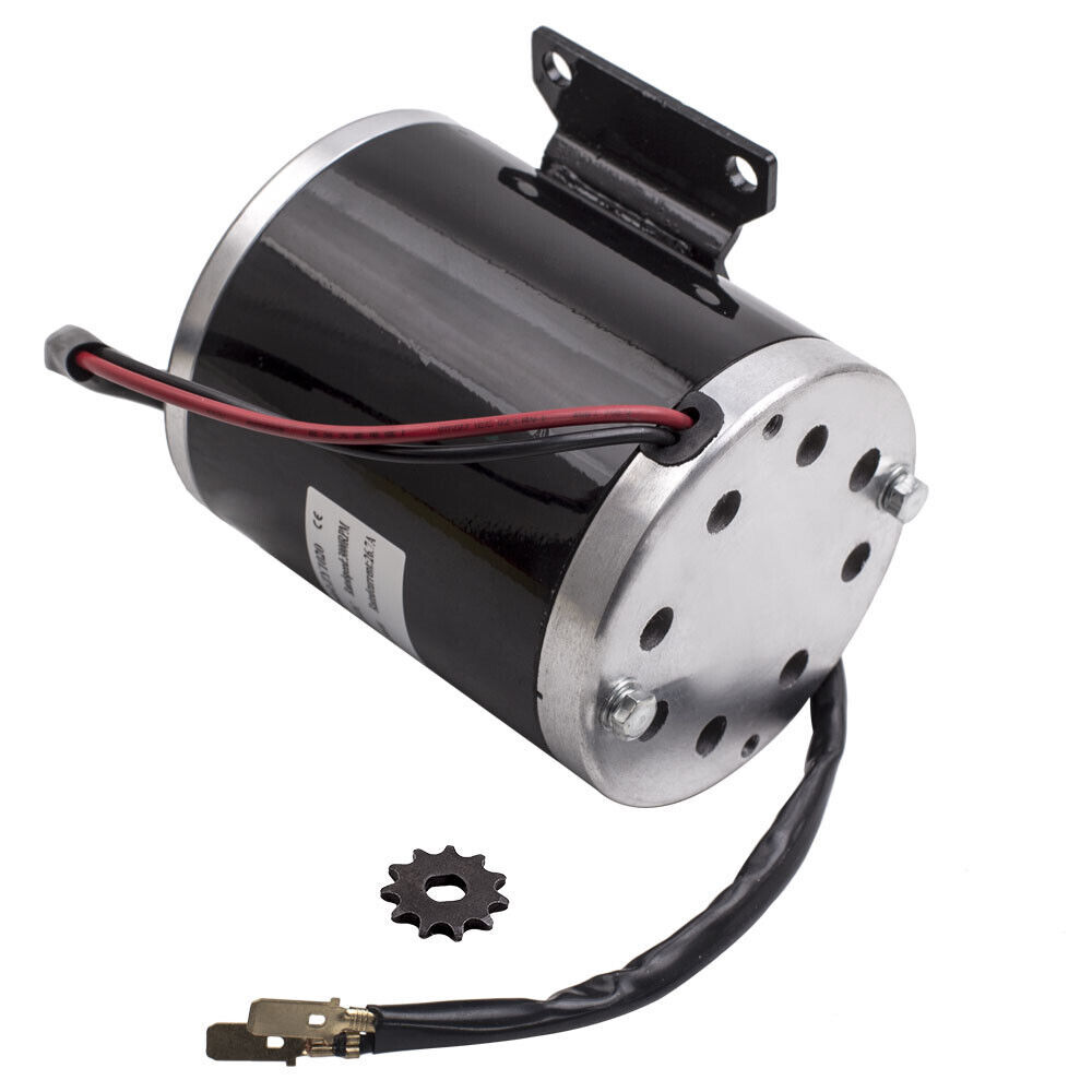 24V DC 2500 RPM Electric Motor For Scooter Bike Go-kart Minibike 26.7 A 107.5mm