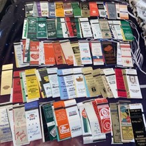 Huge Lot Of 250 Matchbook Covers Matchcovers 20 Strike US Misc Locations - £11.38 GBP