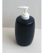 Vintage Navy Blue Ceramic Soap/Lotion Pump Dispenser - $7.25