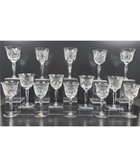 14 Nachtmann Bleikristall Andernach Claret Wine Glasses Set Vintage Germ... - $237.27