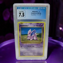 2016 Pokemon XY Evolutions #43 NIDORAN CGC Graded 7.5 NM TCG - $14.83